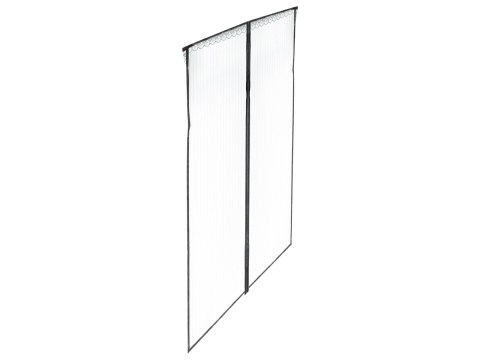 Moskitiera siatka magnetyczna na drzwi 160x230cm CZARNA Kik Sp. z o. o. Sp. k.