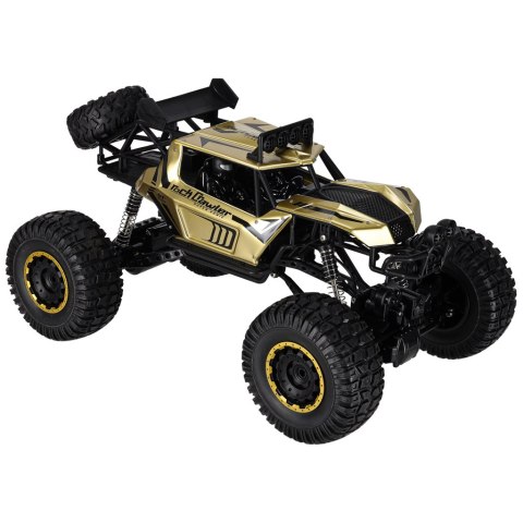 Samochód zdalnie sterowany 2,4GHz 1:8 51cm metal złoty Kik Sp. z o. o. Sp. k.