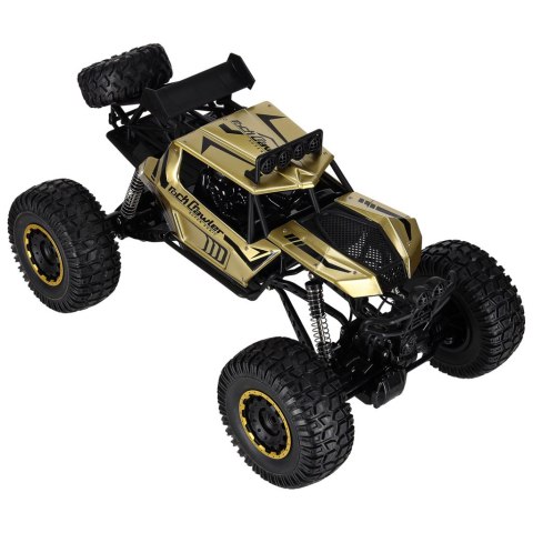 Samochód zdalnie sterowany 2,4GHz 1:8 51cm metal złoty Kik Sp. z o. o. Sp. k.