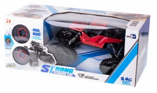 Samochód zdalnie sterowany na pilota RC Rock Crawler 4x4 LHC012 auto 2w1 czerwony Kik Sp. z o. o. Sp. k.
