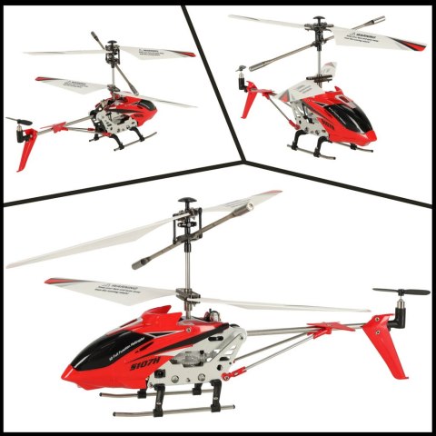 Helikopter zdalnie sterowany na pilota RC SYMA S107H 2.4GHz RTF czerwony Kik Sp. z o. o. Sp. k.