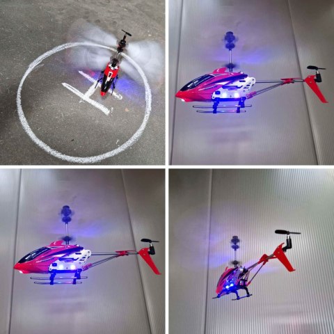 Helikopter zdalnie sterowany na pilota RC SYMA S107H 2.4GHz RTF czerwony Kik Sp. z o. o. Sp. k.