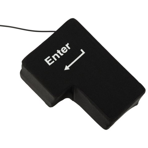 Poduszka antystresowa klawisz Enter XL na biurko do uderzania USB Kik Sp. z o. o. Sp. k.