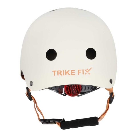 Kask rowerowy dla dziecka Trike Fix dziecięcy regulowany LED S 48-54cm beżowy Kik Sp. z o. o. Sp. k.