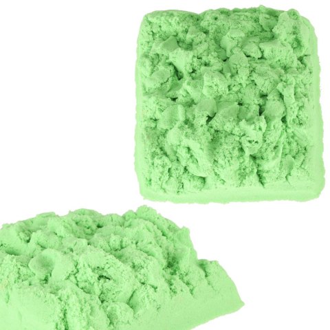 Piasek sensoryczny dla dzieci 1kg w woreczku zielony Kik Sp. z o. o. Sp. k.