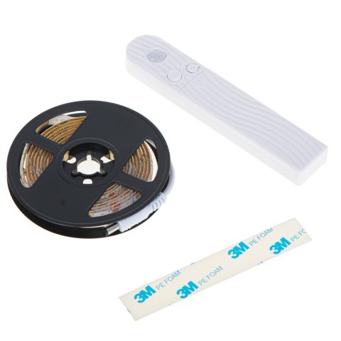 Taśma LED na baterie USB czujnik ruchu 2M ciepły biały Kik Sp. z o. o. Sp. k.
