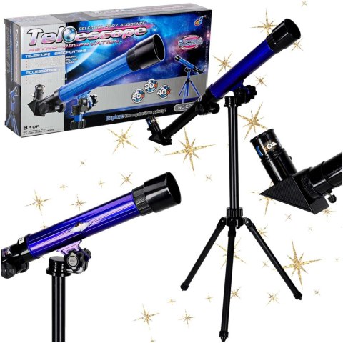 Teleskop astronomiczny luneta obserwacyjna dla dzieci ze statywem 20x 30x 40x Kik Sp. z o. o. Sp. k.