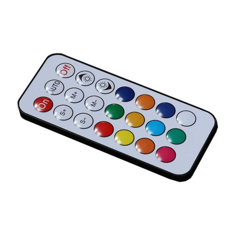 Biurko gamingowe z nadstawką LED RGB uchwyty komputerowe dla gracza 120x60cm Kik Sp. z o. o. Sp. k.