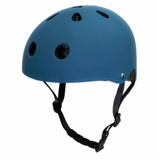 Kask rowerowy dla dziecka Trike Fix dziecięcy regulowany LED M 55-58cm granatowy Kik Sp. z o. o. Sp. k.