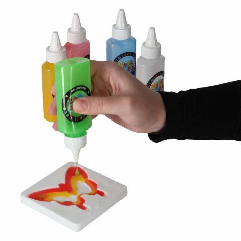 Klej żel kryształowy 3D crystal glue kreatywny zestaw w wiaderku 26el. Kik Sp. z o. o. Sp. k.
