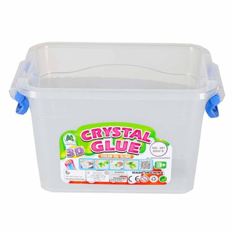 Klej żel kryształowy 3D crystal glue kreatywny zestaw w wiaderku 26el. Kik Sp. z o. o. Sp. k.