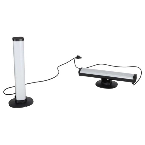 Lampka na biurko LED gamingowa RGB kolumny słupki na pilot zestaw 2 sztuki Kik Sp. z o. o. Sp. k.