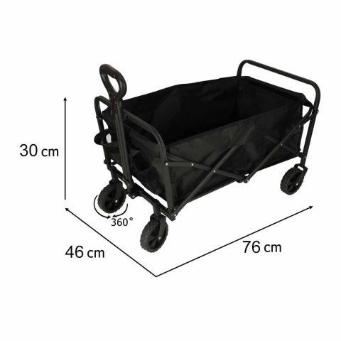 Wózek transportowy LUARO na zakupy plażowy składany 100l Kik Sp. z o. o. Sp. k.