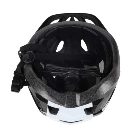 Kask rowerowy na rower RALLEX damski męski regulowany czarno-biały M 54-58cm SHANGHAI RALLEX INDUSTRIAL