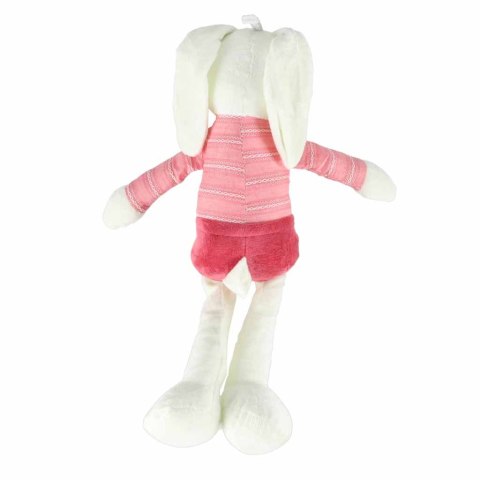Maskotka pluszak przytulanka królik w czerwonych spodenkach 36 cm Kik Sp. z o. o. Sp. k.