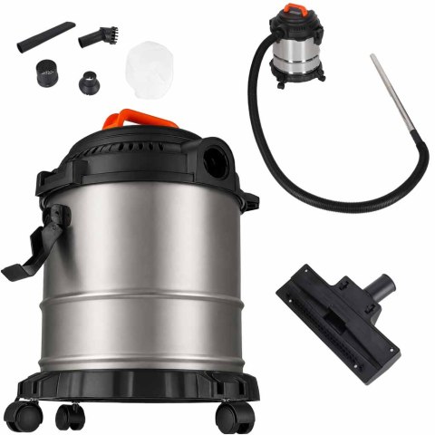 Odkurzacz warsztatowy do kominka sucho mokro dmuchawa 20L 22000Pa 2000W Kik Sp. z o. o. Sp. k.