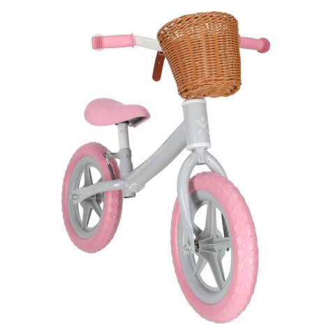 Rowerek biegowy Trike Fix Balance z koszykiem różowy Kik Sp. z o. o. Sp. k.