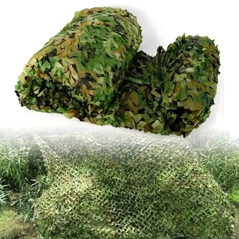 Siatka Maskująca Moro Ogrodowa Wojskowa Kamuflaż 3x6 Wytrzymała HaloFuture