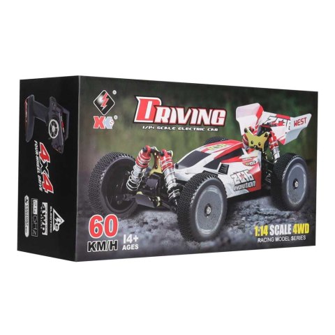 Samochód RC WLToys 144001 1:14 4WD Off-Road 60 km/h 2.4G RTR Kik Sp. z o. o. Sp. k.