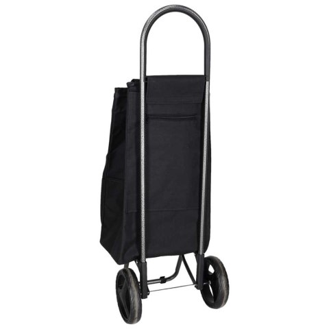 Wózek torba na zakupy na kółkach kieszeń termiczna 95cm czarna Kik Sp. z o. o. Sp. k.