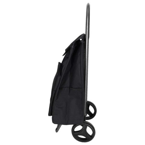 Wózek torba na zakupy na kółkach kieszeń termiczna 95cm czarna Kik Sp. z o. o. Sp. k.