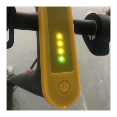 Etui case na panel guma Xiaomi Mi Electric Scooter M365 - czarne HaloFuture
