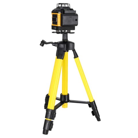 Poziomica laserowa 360° 4D laser krzyżowy 16 linii statyw uchwyt zestaw Kik Sp. z o. o. Sp. k.