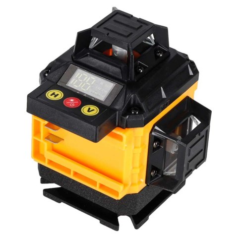 Poziomica laserowa 360° 4D laser krzyżowy 16 linii statyw uchwyt zestaw Kik Sp. z o. o. Sp. k.