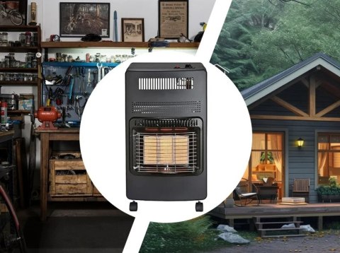 Przenośny piecyk gazowy na butlę 3 tryby mocy ThermoGo 4.2 kW HaloFuture