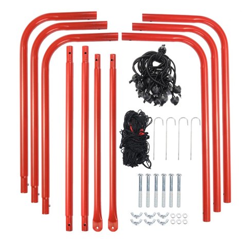 Rama treningowa Trenażer Rebounder do odbijania piłki nożnej 100x100cm HaloFuture