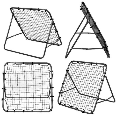 Rama treningowa Trenażer Rebounder do odbijania piłki nożnej 120x120cm HaloFuture
