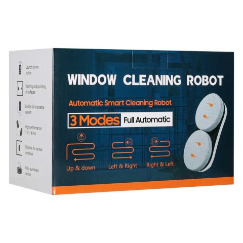 Robot do mycia okien automatyczna myjka do szyb pilot 3 tryby 5600Pa 90W Kik Sp. z o. o. Sp. k.