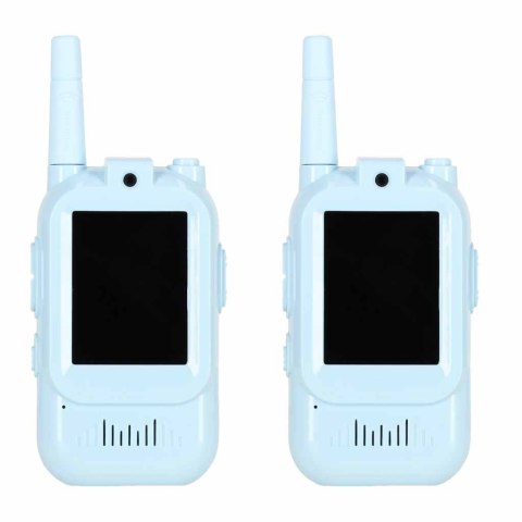 Walkie talkie krótkofalówki dla dzieci kamera funkcja wideo niebieskie Kik Sp. z o. o. Sp. k.
