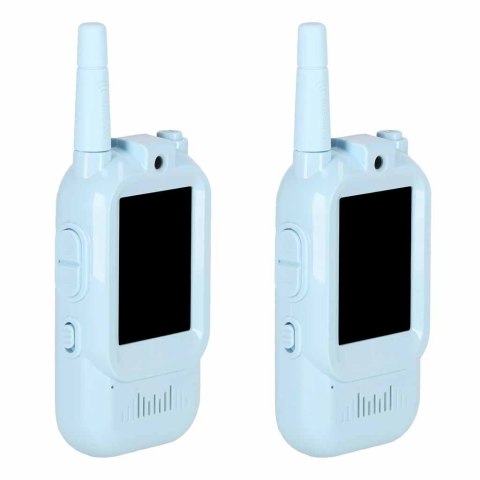 Walkie talkie krótkofalówki dla dzieci kamera funkcja wideo niebieskie Kik Sp. z o. o. Sp. k.