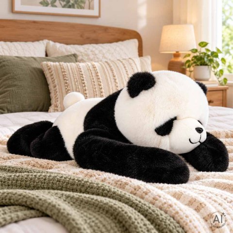 Maskotka pluszak obciążeniowy przytulanka 1kg panda Kik Sp. z o. o. Sp. k.