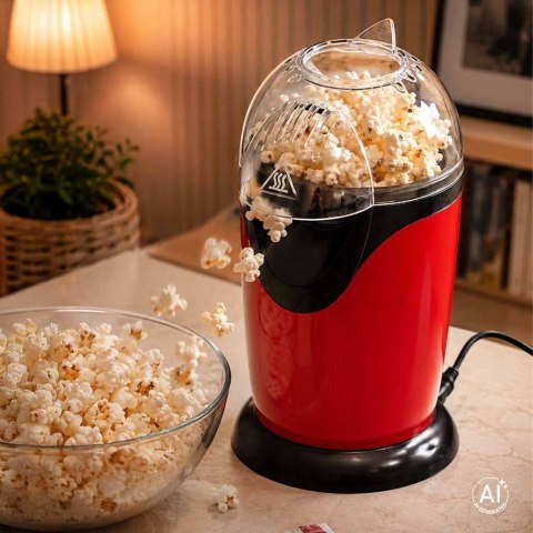Maszyna maszynka do popcornu beztłuszczowa domowa urządzenie 1200W Kik Sp. z o. o. Sp. k.