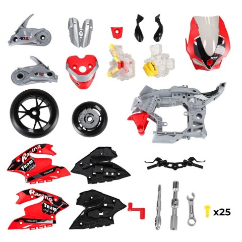 Motor motocykl interaktywny zestaw mechanika silnik do skręcania rozkręcania Kik Sp. z o. o. Sp. k.