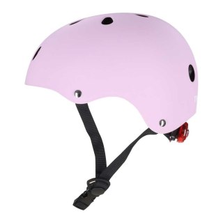Kask rowerowy dla dziecka Trike Fix dziecięcy regulowany LED M 55-58cm fioletowy Kik Sp. z o. o. Sp. k.