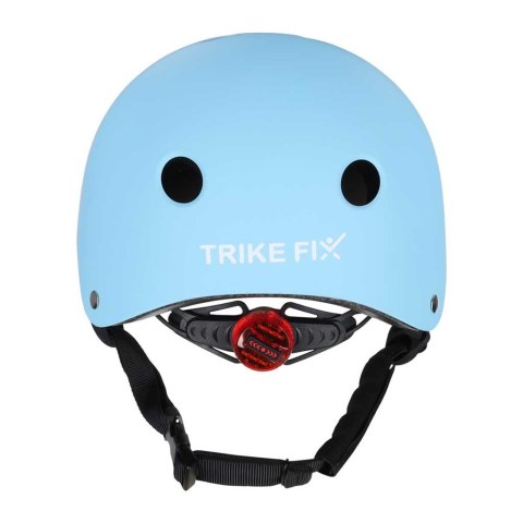 Kask rowerowy dla dziecka Trike Fix dziecięcy regulowany LED M 55-58cm niebieski Kik Sp. z o. o. Sp. k.