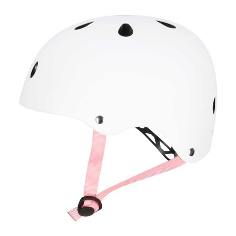 Kask rowerowy dla dziecka Trike Fix dziecięcy regulowany LED S 48-54cm biały Kik Sp. z o. o. Sp. k.