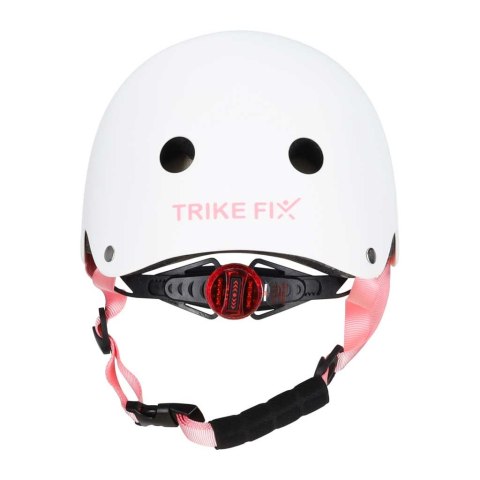 Kask rowerowy dla dziecka Trike Fix dziecięcy regulowany LED S 48-54cm biały Kik Sp. z o. o. Sp. k.