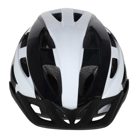 Kask rowerowy na rower RALLEX damski męski regulowany czarno-biały L 58-62cm SHANGHAI RALLEX INDUSTRIAL