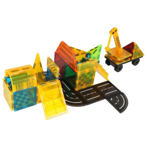 Klocki magnetyczne konstrukcyjne 3D budowa 50 elementów Kik Sp. z o. o. Sp. k.