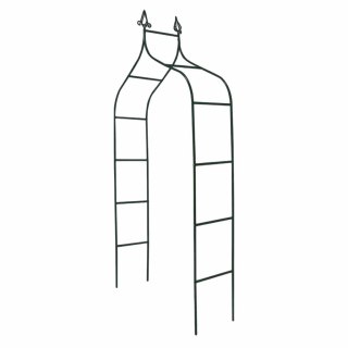 Pergola ogrodowa LUARO metalowa łuk z grotami na róże kwiaty pnącza 265 cm Kik Sp. z o. o. Sp. k.