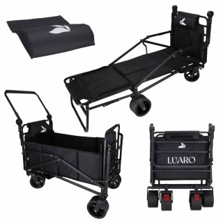 Wózek transportowy LUARO składany łóżko polowe 2w1 Kik Sp. z o. o. Sp. k.