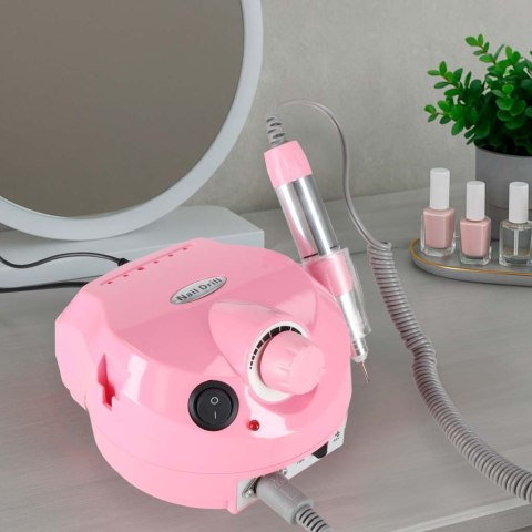 Frezarka do paznokci elektryczna 65W manicure pedicure 6 końcówek frezy Kik Sp. z o. o. Sp. k.