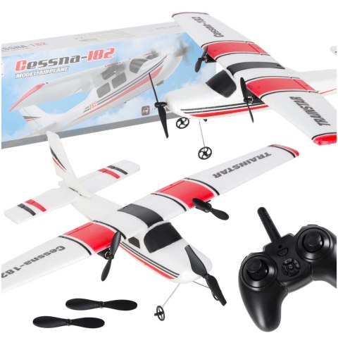 Samolot zdalnie sterowany Cessna 182 szybowiec akrobata 2,4GHz Kik Sp. z o. o. Sp. k.