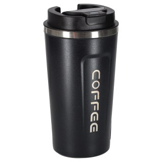 Smart kubek podróżny z wyświetlaczem LED czarny 500ml Kik Sp. z o. o. Sp. k.