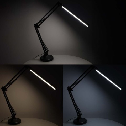 Lampka na biurko biurkowa LED USB obrotowy wysięgnik 2 sposoby mocowania Kik Sp. z o. o. Sp. k.