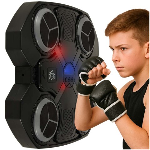 Tarcza bokserska treningowa na ścianę trenażer muzyka Bluetooth LED USB Kik Sp. z o. o. Sp. k.